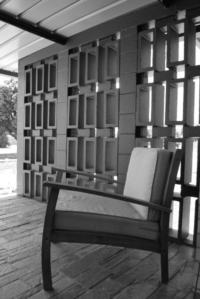 A clever arrangement of blockwork to create maximum impact.