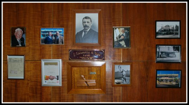 Three generations of the Golsworthy family along with a loyal longserving employee are proudly displayed. (800x436)
